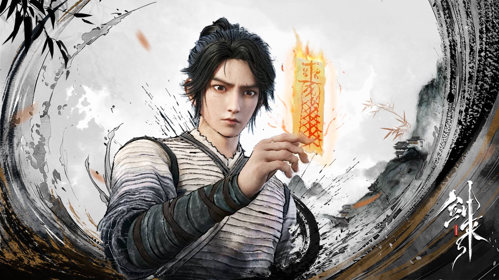 图片[6]-剑来动画壁纸丨《剑来》动画海报壁纸水墨风（横版）-落魄山