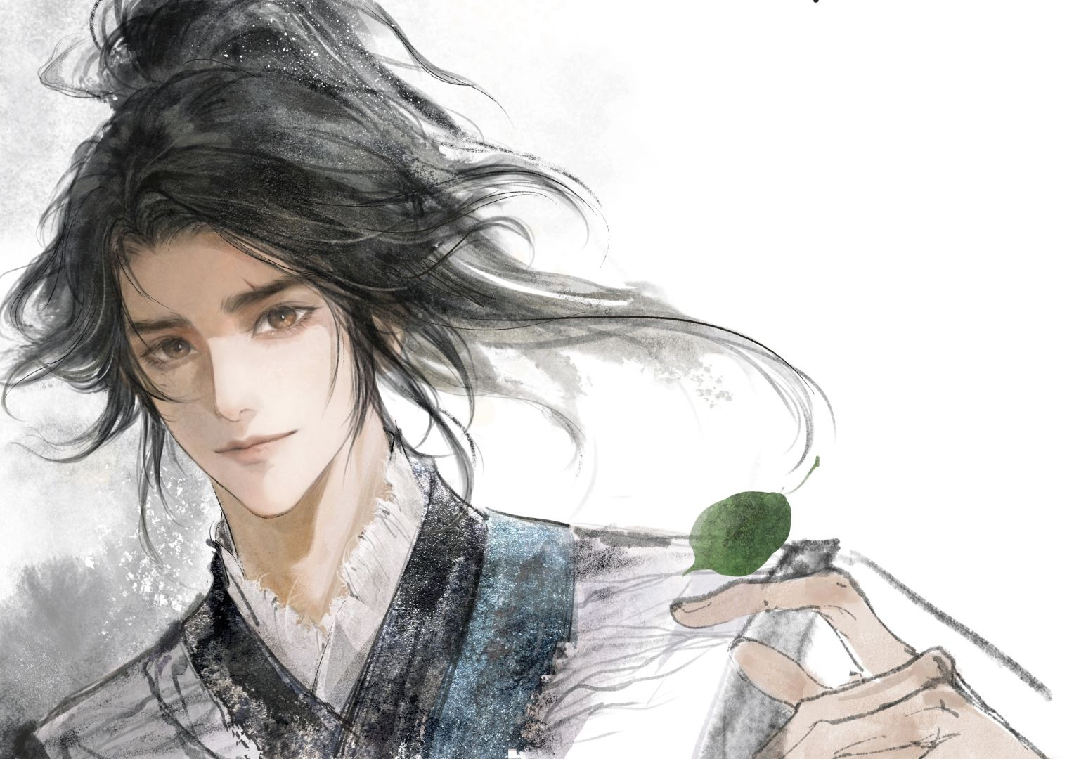 剑来插画丨我爹姓陈，我娘也姓陈，所以……（陈平安壁纸）-落魄山