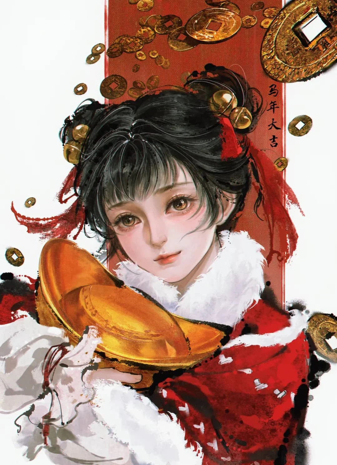 剑来插画丨李宝瓶-落魄山