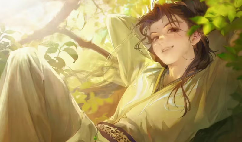 剑来插画丨崔东山