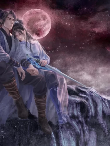 剑来插画丨自童年起，我便独自一人，照顾着历代星辰。