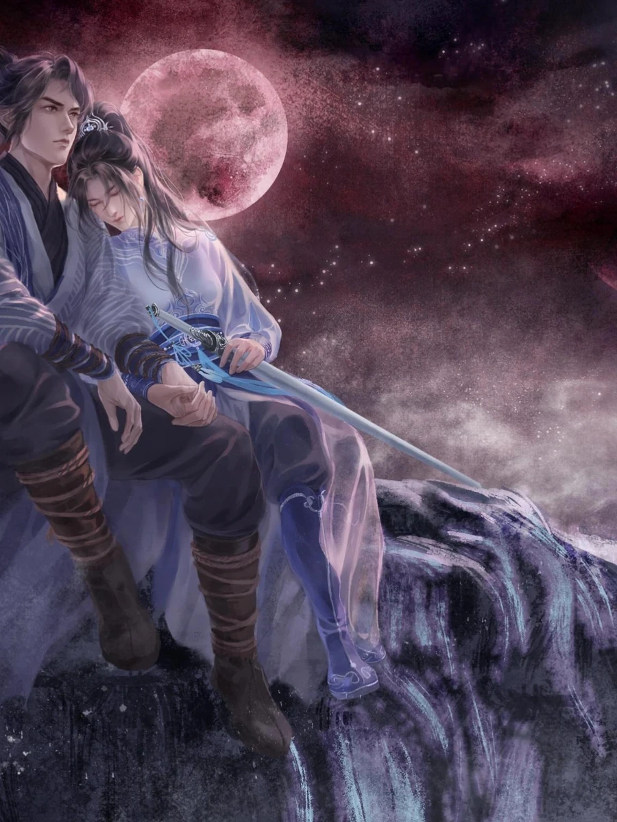 剑来插画丨自童年起,我便独自一人,照顾着历代星辰。