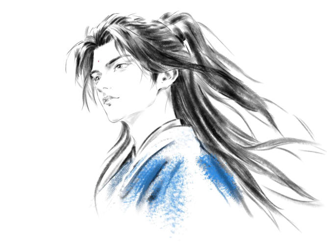 剑来插画丨“大白鹅”崔东山
